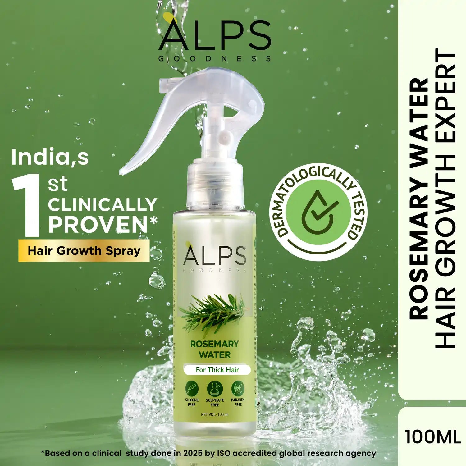 Rosemary Water, Hair Spray For Regrowth (Pack of 3)